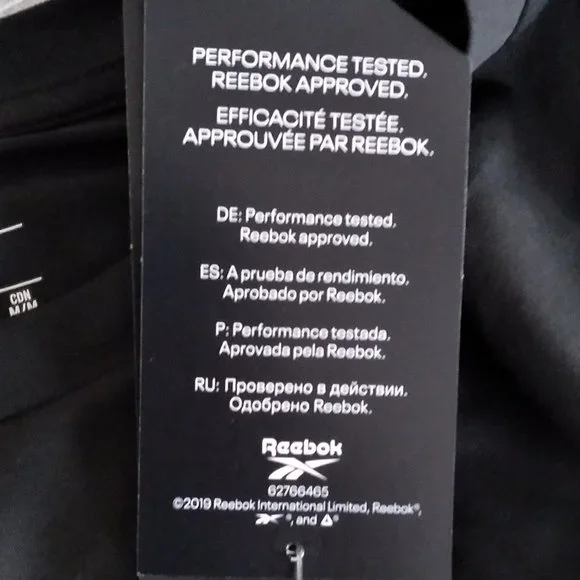 🆕Reebok Women's United by Fitness T-Shirt, SM and MD - Black, NWT, Authentic - Picture 6 of 8